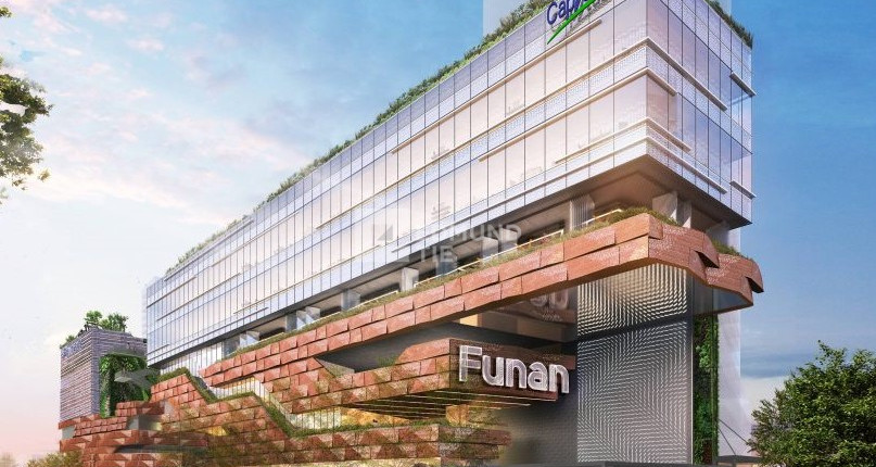 The futuristic local retail scene: Funan Mall